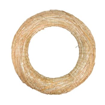 Tűzött szalma koszorúalap – 25 cm