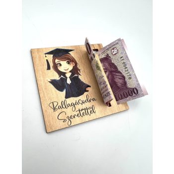 PÉNZTARTÓ- LÁNY 9X9CM_pénzátadó
