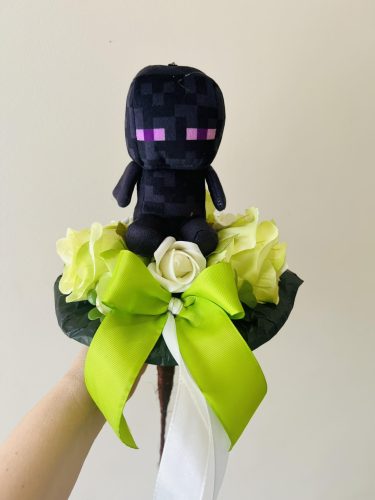 Minecraft BALLAGÁSI CSOKOR fekete figurás
