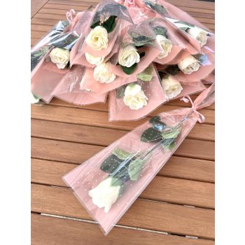 Szappanrózsa  díszcsomagolással 