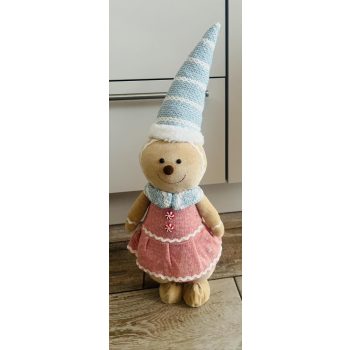 Mézeskalács figura lány álló 20x15x40 cm