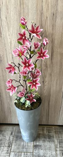 Magnólia padlóvázában 96 cm