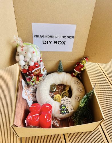  Csináld magad Adventi Asztaldísz – Grincs Figurás DIY Box   viraghomedekororsi – Limitált karácsonyi kiadás