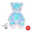 Led világító maci 30 cm
