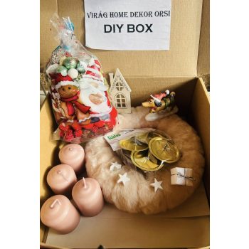   DIY Szőrme Koszorú  csináld magad csomag – Kutya Motívummal