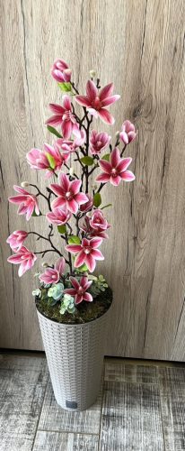 Magnólia padlóvázában 96 cm