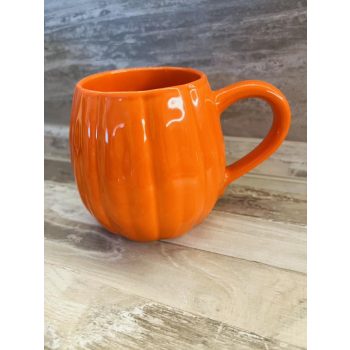   ŐSZI TÖK FORMÁJÚ BÖGRE  8x10 cm narancs színben Őszi bögre