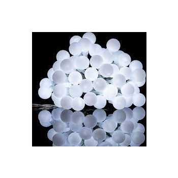 LED-es gömb fényfüzér 200 LED 1,5+16 m-fehér - meleg