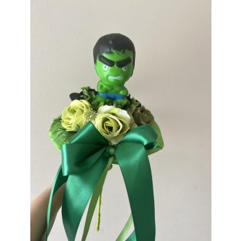 Hulk szuperhősök ballagási csokor