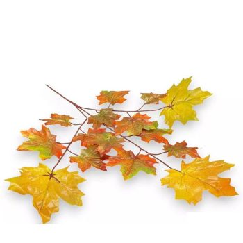 Mű juhar ág selyem 72 cm - avar