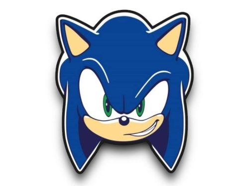 Sonic párna, Leírás: 32*26cm
