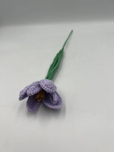 Horgolt kézműves tulipán 