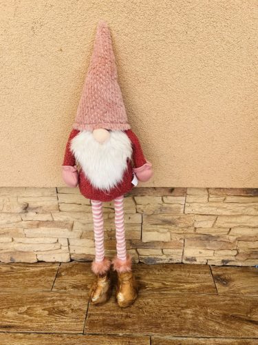  Manó teleszkópos lábbal rózsaszín 89 cm