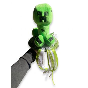 Minecraft BALLAGÁSI CSOKOR zöld figurás  Creeper