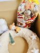 Bambi Karácsonyi DIY Box (20 cm-es koszorú) adventi 4  gyertyás