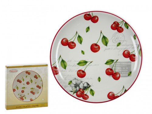 Kistányér cseresznye 21cm