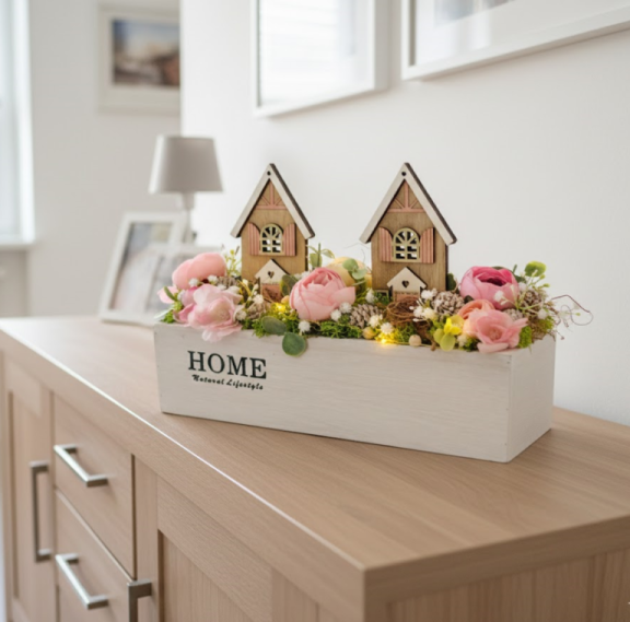  Amikor még tél van, de már a tavaszt várjuk – házikós díszek az év elején